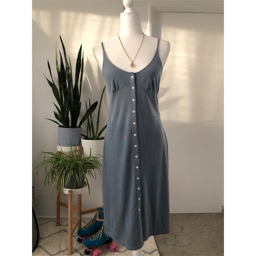 Zara MIDI Pinstripe Dress